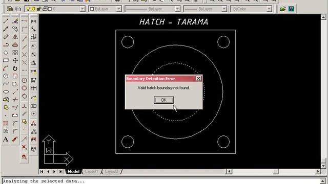 Temel Autocad 2000 Dersleri - 12. Bölüm: Tarama (HATCH) Komutu смотреть онлайн