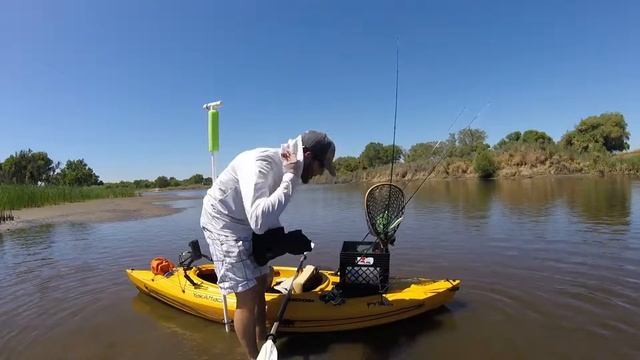 Delta kayak fishing...kayak walk through part 2 смотреть онлайн