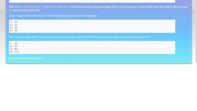 How to add previous value of variable using JavaScript map смотреть онлайн