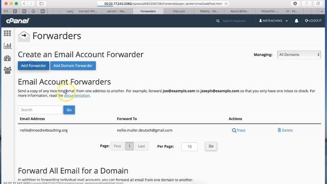 Create and Forward Email Accounts on cPanel смотреть онлайн
