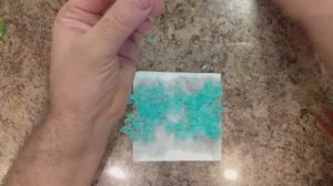 Как вырастить кристалл железного купороса