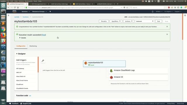 AWS Serverless 103- AWS Lambda смотреть онлайн