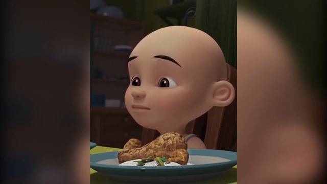 upin ipin doesn't want to eat - Funny React Low Budget смотреть онлайн