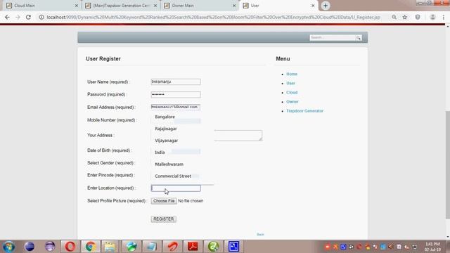 Dynamic Multi Keyword Ranked Search Based on Bloom Filter Over Encrypted Cloud Data смотреть онлайн