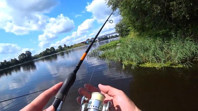 ЧТО ЛУЧШЕ МАНДУЛА или ТЕЙЛ СПИННЕР!?.Рыбалка на реке ЗАПАДНАЯ ДВИНА.YhueliFishingChannel смотреть онлайн