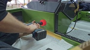 Установка горна на WINDBOAT - BOATSERVIS оборудование катеров и лодок в Москве