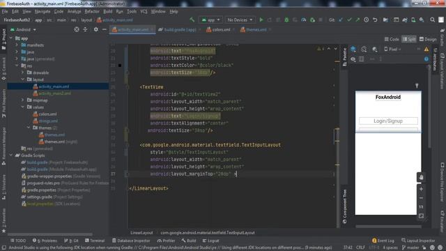 Phone Authentication using Firebase in Android app || Android Studio Tutorial || #1 смотреть онлайн