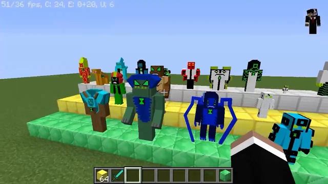 MELHOR MOD DE BEN PARA MINECRAFT JAVA смотреть онлайн