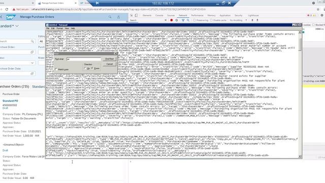 Video 5: Fiori - Finding backend source by UI debugging смотреть онлайн
