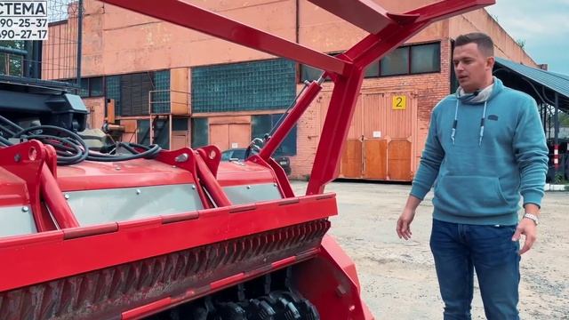 СТАНИСЛАВ и ШМИДТ. САМОХОДКА MF705PRO с МУЛЬЧЕРОМ Schmidt FM560/225 МУЛЬЧЕРНЫЙ КОМПЛЕКС и ДКР смотреть онлайн