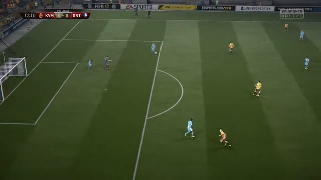 KV MECHELEN VS GENT PRO LEAGUE MATCH GOALS & HIGHLIGHTS - 30/10/16 - FIFA 17 смотреть онлайн
