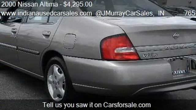 2000 Nissan Altima GXE Sedan 4D for sale in LAFAYETTE, IN 47 смотреть онлайн