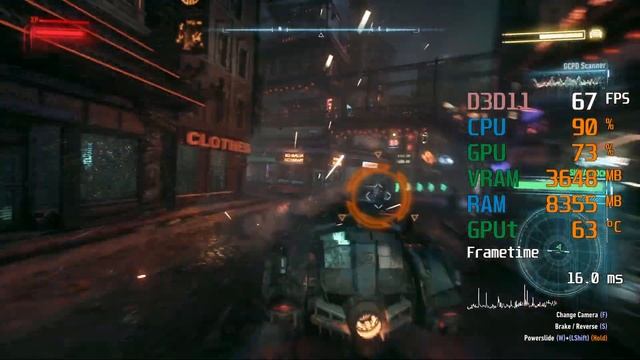 GeForce GTX 1660 -- Intel Core i3-9100F -- Batman Arkham Knight FPS Test смотреть онлайн