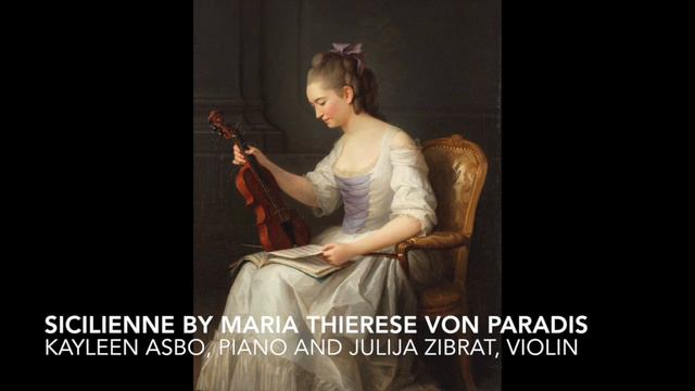 Sicilienne by Maria Thierese von Paradis смотреть онлайн