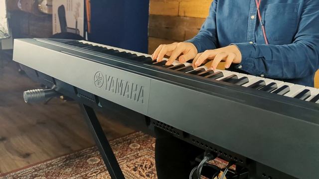 Yamaha P-45 Digital Piano - Features & Demonstration смотреть онлайн