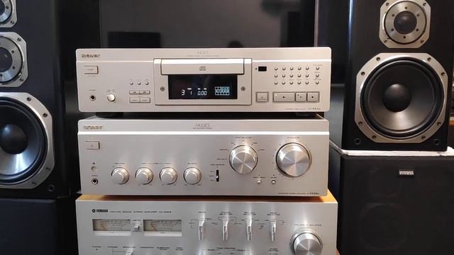 SONY CDP XA3es + Yamaha ns300X смотреть онлайн