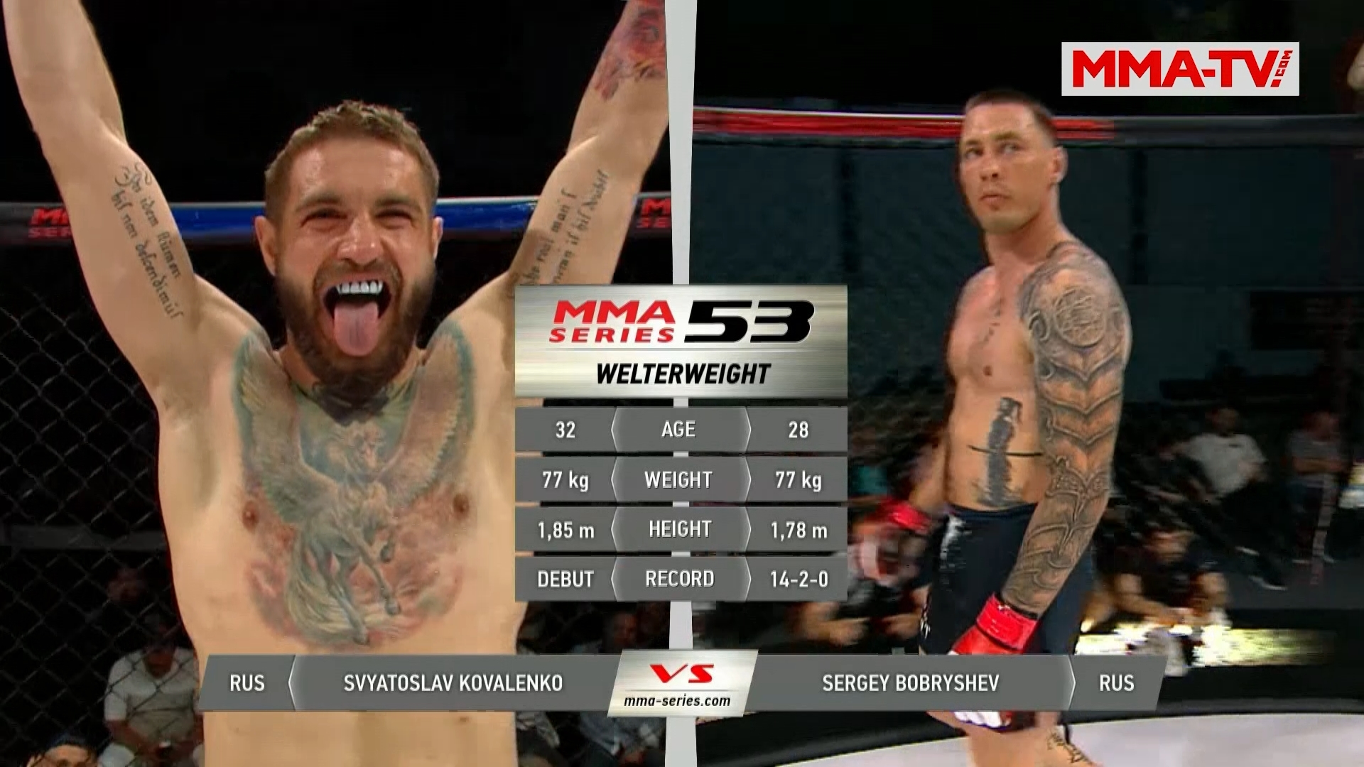 КОВАЛЕНКО - БОБРЫШЕВ / ДРАКА ПОСЛЕ БОЯ / ММА СЕРИЯ-53 / ПОЛНЫЙ БОЙ