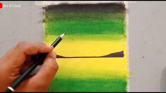 10 EASY OIL PASTEL DRAWING IDEAS - EASY PAINTING IDEAS смотреть онлайн