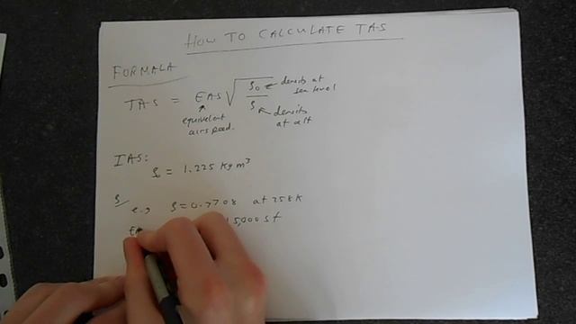 How to Calculate True Airspeed (TAS) For Both Subsonic and High Speed смотреть онлайн