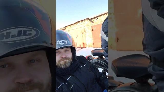 Мотоцикл Урал! Катания 23 февраля. смотреть онлайн