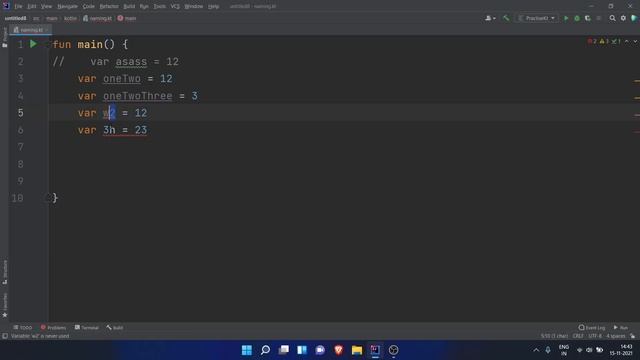 Naming convention in kotlin | Kotlin complete course in hindi | #7 смотреть онлайн