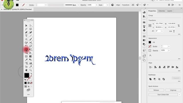 Adobe illustrator 2021 full course for beginners ( Text Create Outline ) in Urdu/Hindi | Class 27 смотреть онлайн