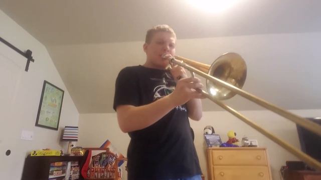 Lean On Me - Bill Withers (Trombone Cover) смотреть онлайн