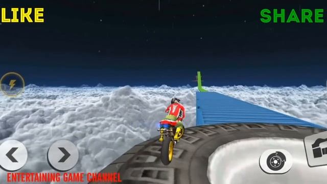 Impossible Mega Ramp Bike Stunt #Dirt MotorCycle Race Game #Bike Games To Play #3D Games For Androi смотреть онлайн