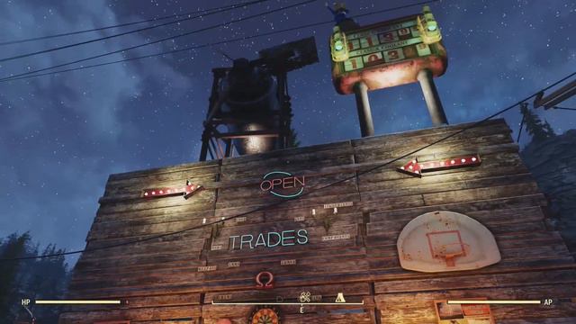 Fallout 76 I Built a Tacky trading C.A.M.P. with my friends. смотреть онлайн