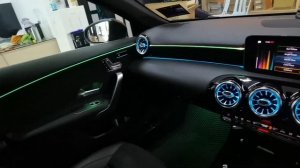 MERCEDES A180 W177 AMBIENT LIGHT INSTALL
