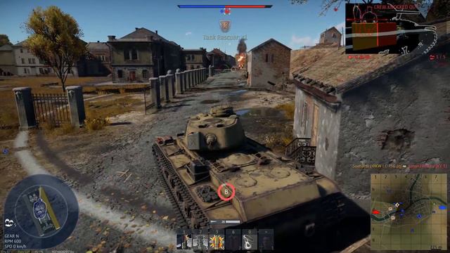 KW 1 C 756 (r) (German KV-1) War Thunder Gameplay смотреть онлайн