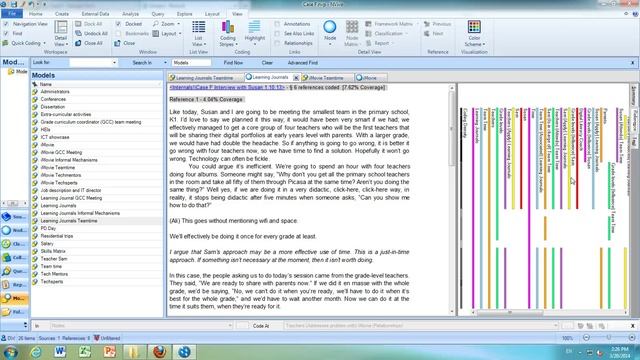 NVivo 10: Creating models from matrix node смотреть онлайн