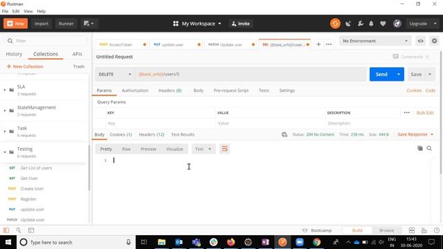 API Testing Using Postman Part 10: How to Delete Record or User using Postman смотреть онлайн