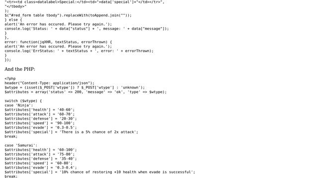 Getting JSON and putting it in a table using jQuery and PHP (3 Solutions!!) смотреть онлайн