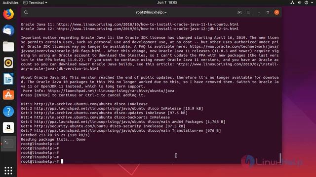 How to Install Oracle Java 12.0.1 on Ubuntu 19.04 смотреть онлайн