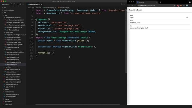 A trick to make your Angular Reactive Forms more... *Reactive* смотреть онлайн