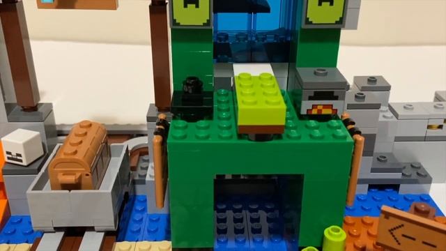 LEGO Minecraft set #21155 The Creeper Mine REVIEW! смотреть онлайн