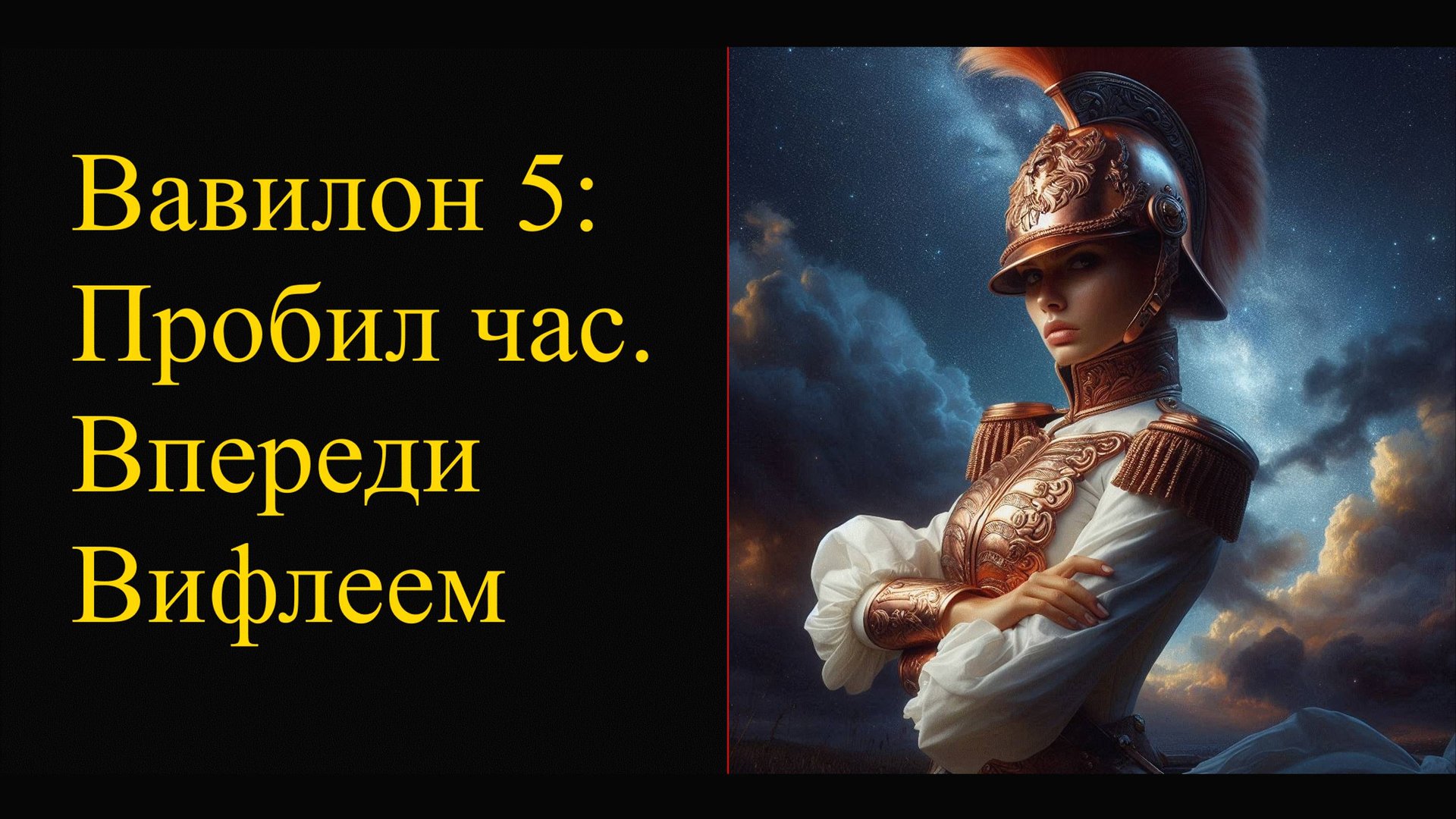 Вавилон 5 - Пробил час, впереди Вифлеем