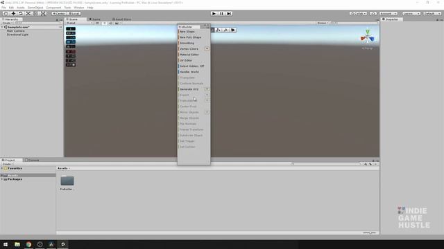 Unity: Installing Probuilder смотреть онлайн