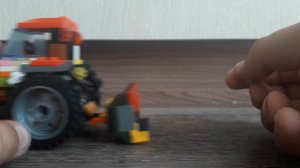 обзор на трактор т 40 из лего!!!