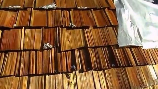 Деревянная кровля на купольном доме смотреть онлайн