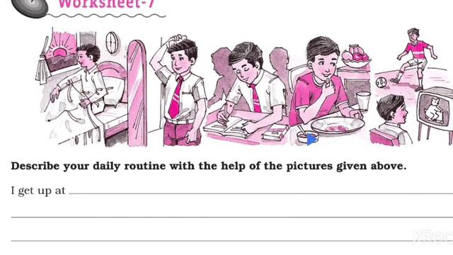 Tenses( Part-1)worksheet 6&7 , Class-6 смотреть онлайн