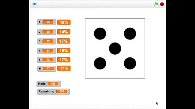 Law of Large Numbers - Coding a Dice Roller Simulator смотреть онлайн