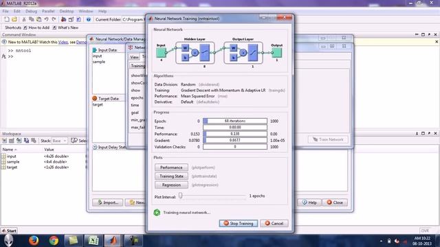 Prediction Artificial Neural Network using Matlab смотреть онлайн