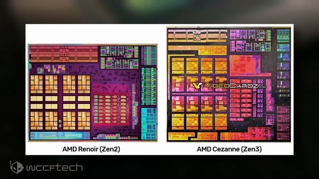 AMD Ryzen 5000 ‘Cezanne’ Zen 3 CPU Die Block Diagram Leaks Out ? смотреть онлайн