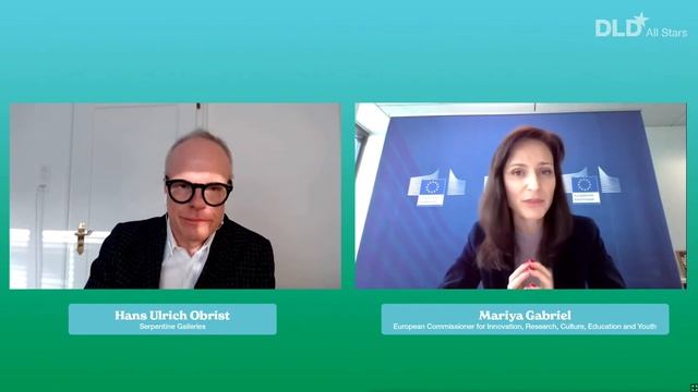 The New European Bauhaus - The New Deal For Innovation (Gabriel, Obrist)| DLD All Stars