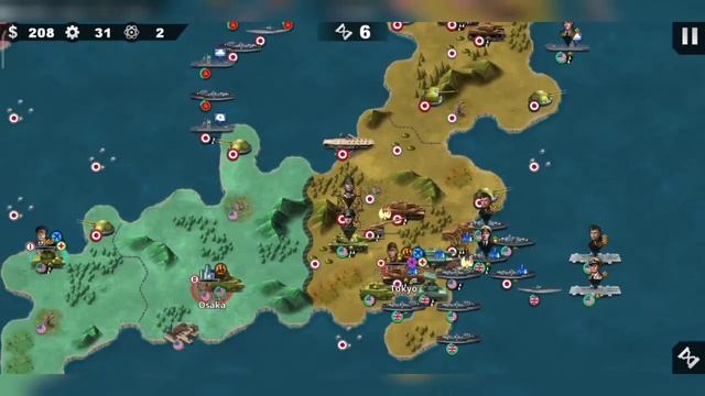Allies - 9 Pacific World War 2 World Conqueror 4. 3 star ⭐⭐⭐ Gameplay Walkthrough смотреть онлайн