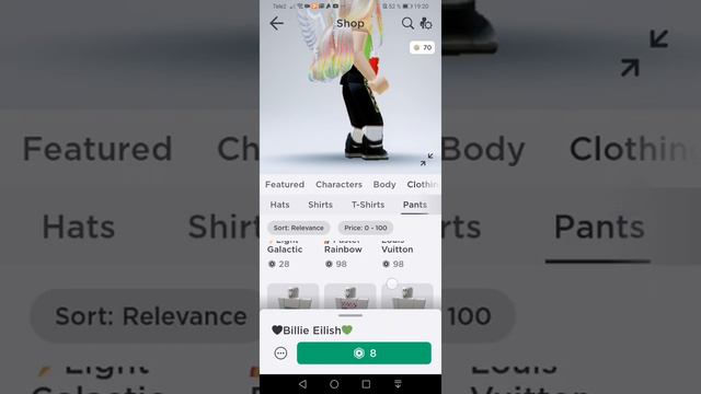 Снова меняю скин в роблокс!