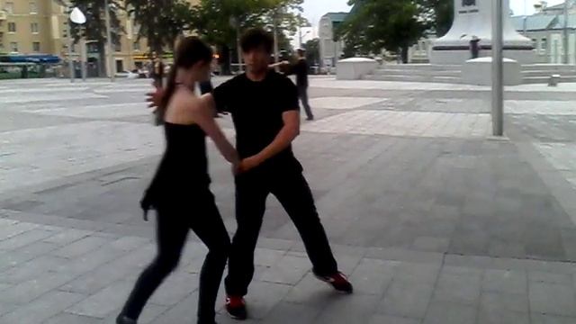 Мастер класс по Хастлу 12.06.2016 Харьков Площадь конституции Видео 2 смотреть онлайн