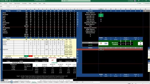 Excel spreadsheet for keeping baseball stats (Payoff Pitch) смотреть онлайн